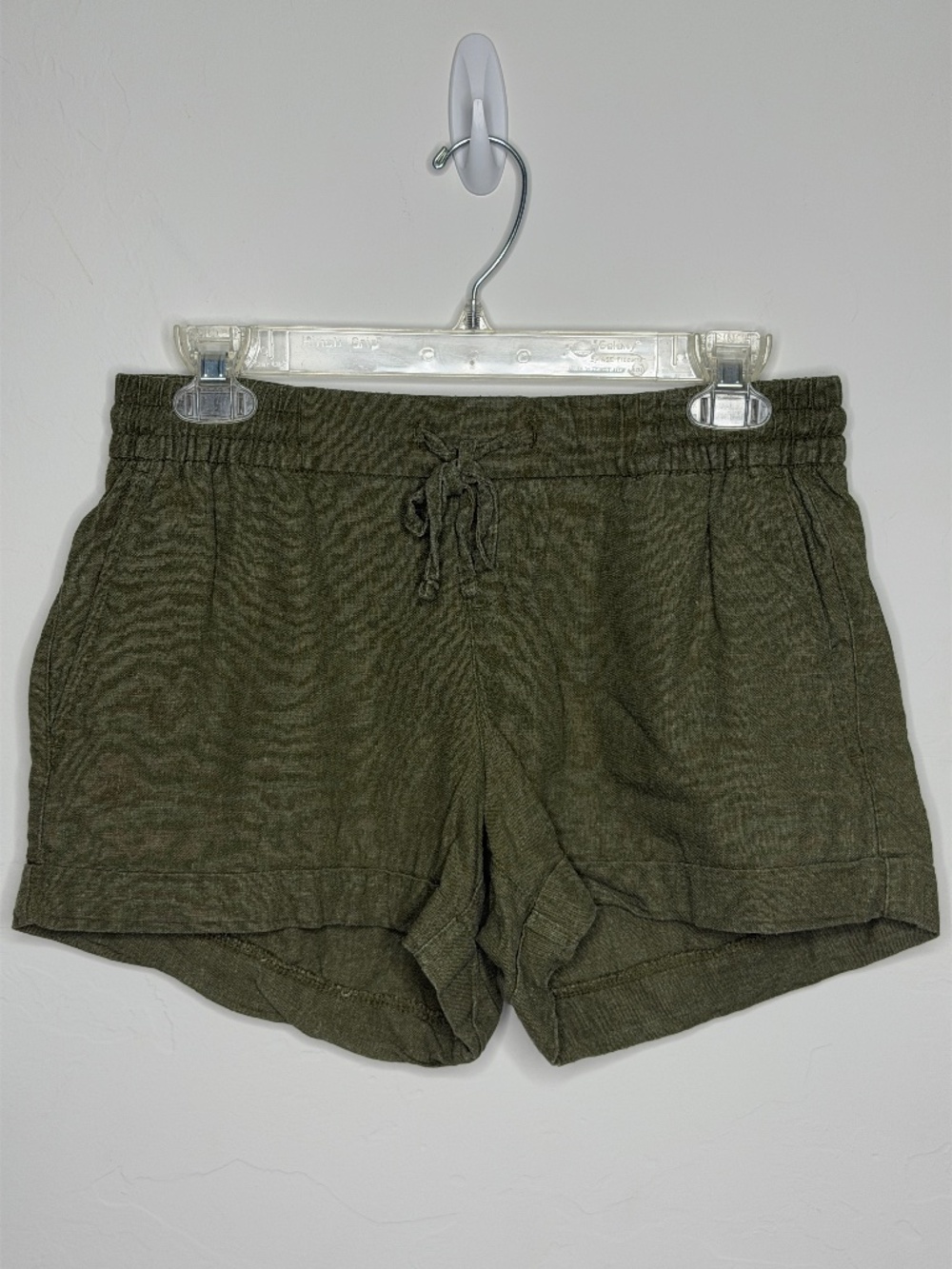 Old Navy Linen Shorts Olive Green Women's Shorts